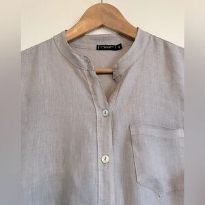 100% Linen Long Tunic